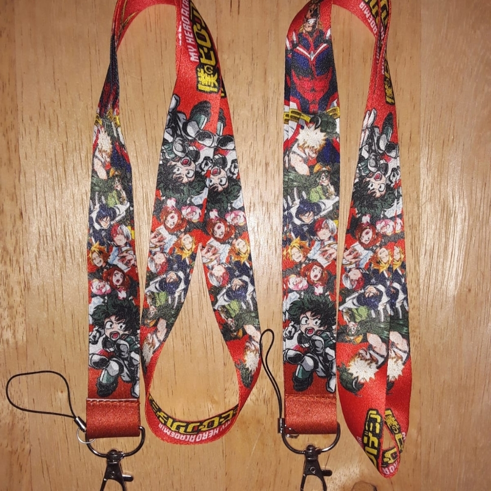 R1. Best Japan Anime My Hero Academia (Boku no Hero Academia) Lanyard & Clip